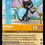 9-204-EN-7 - Mittens - Sassy Street Cat - Lorcana Player