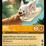 18-204-EN-7 - Bolt - Dependable Friend - Lorcana Player