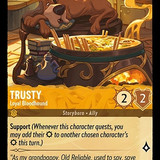 6-204-EN-7 - Trusty - Loyal Bloodhound - LQ - Lorcana Player