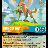 23-204-EN-7 - Thunderbolt - Wonder Dog - LQ - Lorcana Player