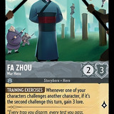 188-204-EN-7 - Fa Zhou - War Hero - LQ - Lorcana Player