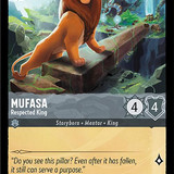 196-204-EN-7 - Mufasa - Respected King - LQ - Lorcana Player