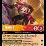 26-204-EN-7 - Calhoun - Courageous Rescuer - Lorcana Player