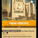 43-204-EN-1 - Kanine Krunchies - LQ - Lorcana Player