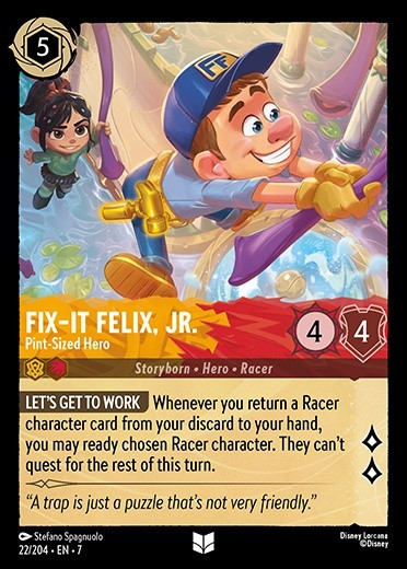 22 204 EN 7 Fix It Felix Jr. Pint Sized Hero LQ Lorcana Player.jpg.jpg