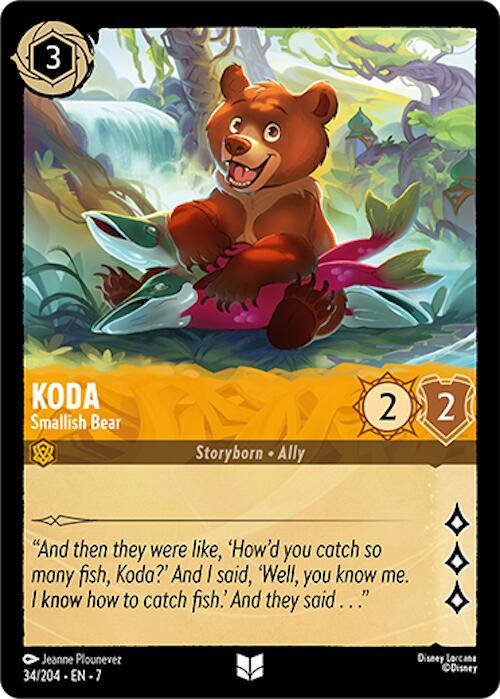 34 304 EN 7 Koda Smallish Bear LQ Lorcana Player.jpg.jpg