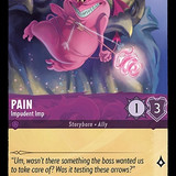 61-204-EN-7 - Pain - Impudent Imp - LQ - Lorcana Player
