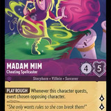 56-204-EN-7 - Madam Mim - Cheating Spellcaster - LQ - Lorcana Player