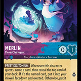 67-204-EN-1 - Merlin - Clever Clairvoyant - LQ - Lorcana Player
