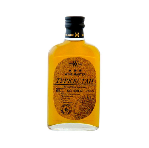 4870139008217 КОНЬЯК ТУРКЕСТАН 3 ГОДА 40% 0,2 Л ФЛЯЖКА.jpg
