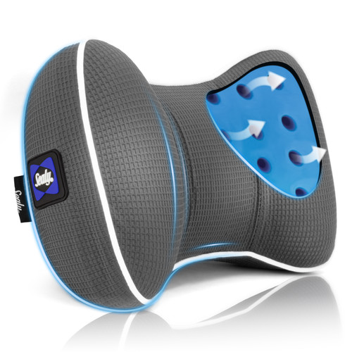 SL11096 Gel Infused Headrest Cushion (Gray) AMZ 3.jpg