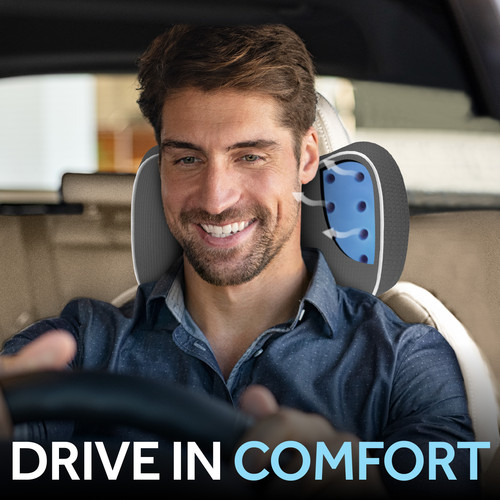 SL11096 Gel Infused Headrest Cushion (Gray) AMZ 4.jpg