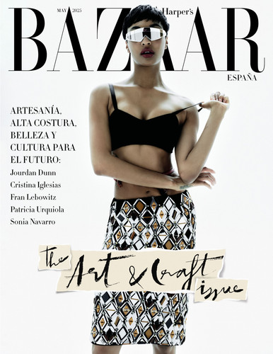 Jourdan Dunn by Javier Biosca Bazaar Espana 3.jpg