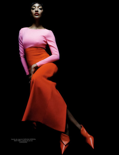 Jourdan Dunn by Javier Biosca Bazaar Espana 12.jpg