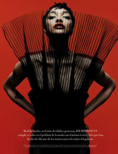 Jourdan Dunn by Javier Biosca Bazaar Espana 2.jpg