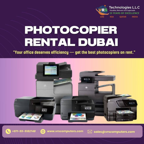 VRS Technologies LLC delivers budget-friendly and reliable Photocopier Rental Dubai solutions. Multiple models available to match your exact needs. Reach us at +971-55-5182748 today for copier lease in UAE.

Visit: https://www.vrscomputers.com/computer-rentals/printer-rentals-in-dubai/