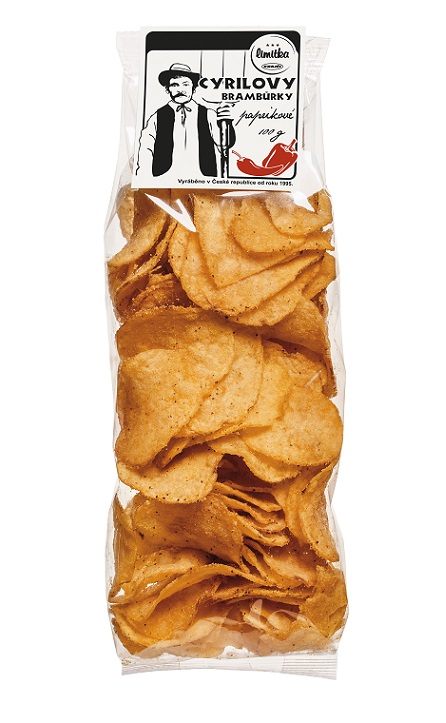 Cyrilovy Bramburky czeskie chipsy ziemniaczane paprykowe 100g.jpg