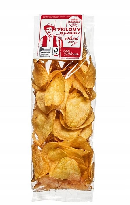 Cyrilovy Bramburky czeskie chipsy solone 100g.jpg