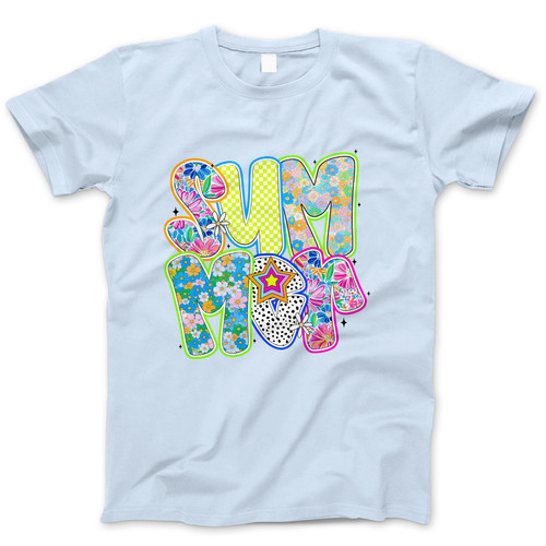 Photograph of four blank t-shirts greys beige and army green. Clipping path included. Ready for your.jpg