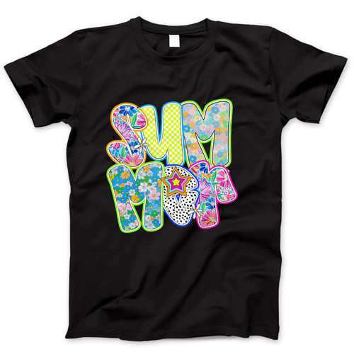 Photograph of four blank t-shirts greys beige and army green. Clipping path included. Ready for your.jpg