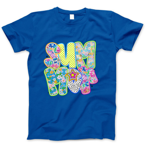 Photograph of four blank t-shirts greys beige and army green. Clipping path included. Ready for your.jpg