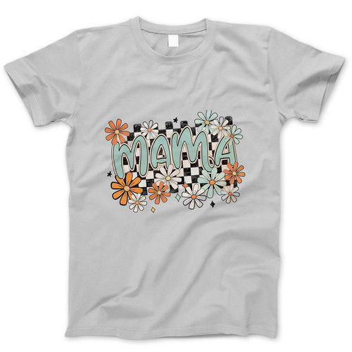 Photograph of four blank t-shirts greys beige and army green. Clipping path included. Ready for your.jpg