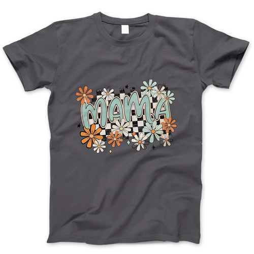 Photograph of four blank t-shirts greys beige and army green. Clipping path included. Ready for your.jpg