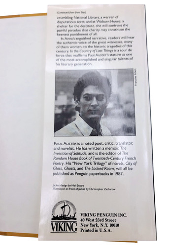 In the Country of Last Things Paul Auster 1987 Book (5).jpg