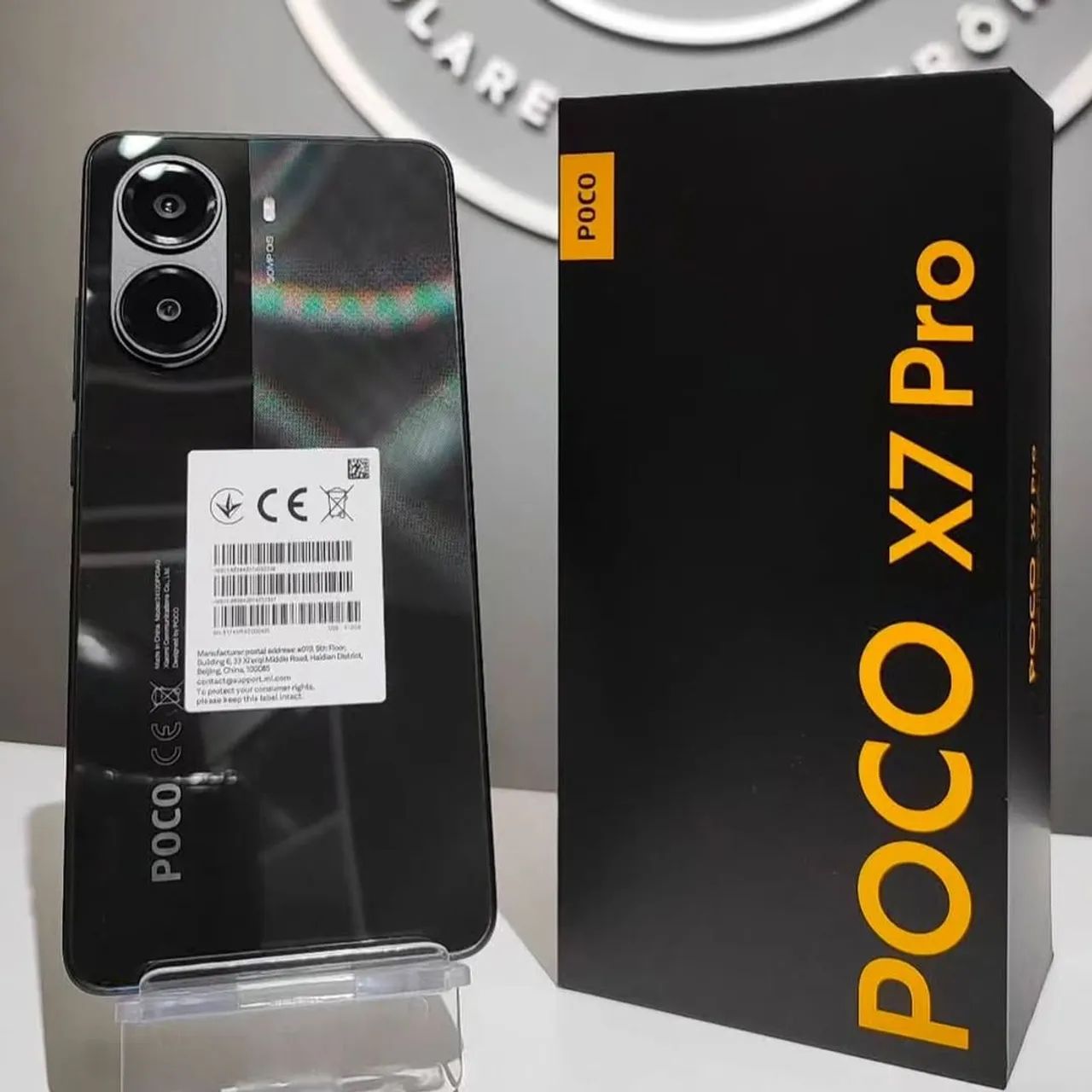 Smartphone Xiaomi Poco X7 Pro 5G NFC Black (Preto) 8GB RAM 256GB ROM [2412DPC0AG]