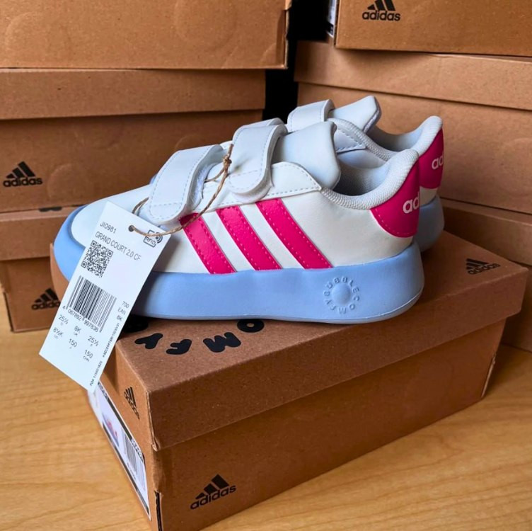 Tênis Bebê Adidas Grand Court 2.0