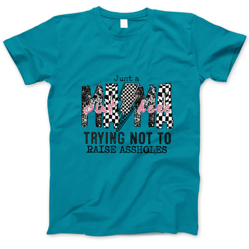 Photograph of four blank t-shirts greys beige and army green. Clipping path included. Ready for your.jpg