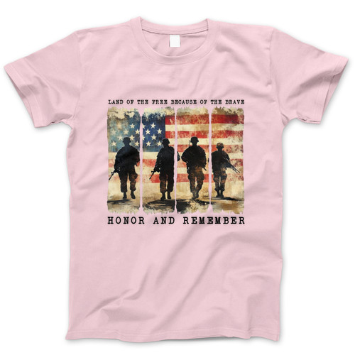 Photograph of four blank t-shirts greys beige and army green. Clipping path included. Ready for your.jpg