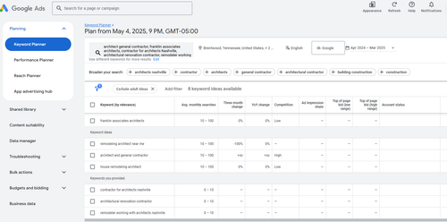 Architect + Keyword Planner.png