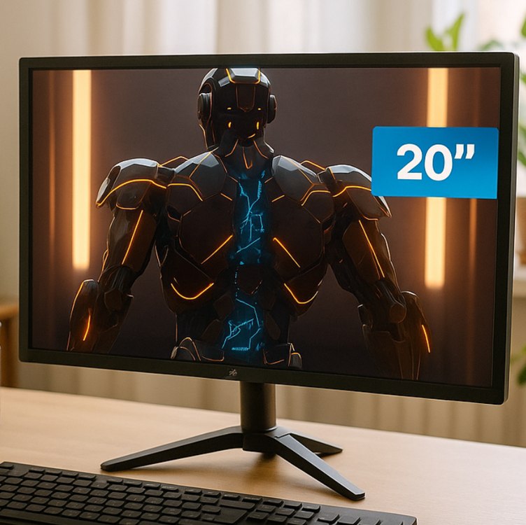 Monitor Brx Office Mbrx201br 20 Led 75hz Widescreen Hdmi/vga
