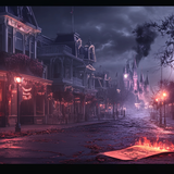 sang128 A desolate Main Street USA in a haunted disney amusem 07f3684d 6d81 4aac b573 5acf1172ed4f 0