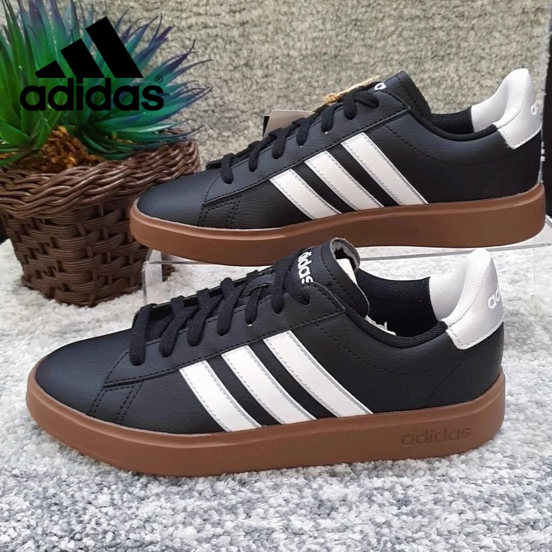 Tênis Adidas Grand Court Feminino – Preto
