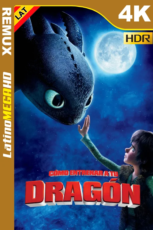 Cómo entrenar a tu dragón (2010) Latino UltraHD HDR10+ BDREMUX 2160P