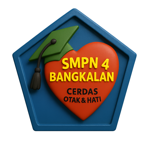 Logo 3D SMPN 4 Bangkalan