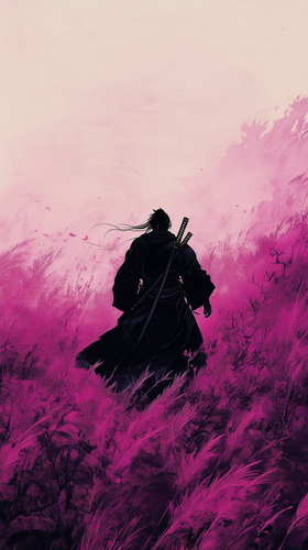 shaaapt A samurai in black walks through the dunesdragon with p e2a3fbea 62a3 414f 8d76 067f968d62e6.png