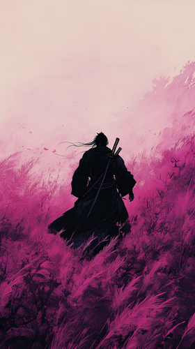 shaaapt A samurai in black walks through the dunesdragon with p ba9a1584 255e 49f1 a141 57057d6b8e10.png