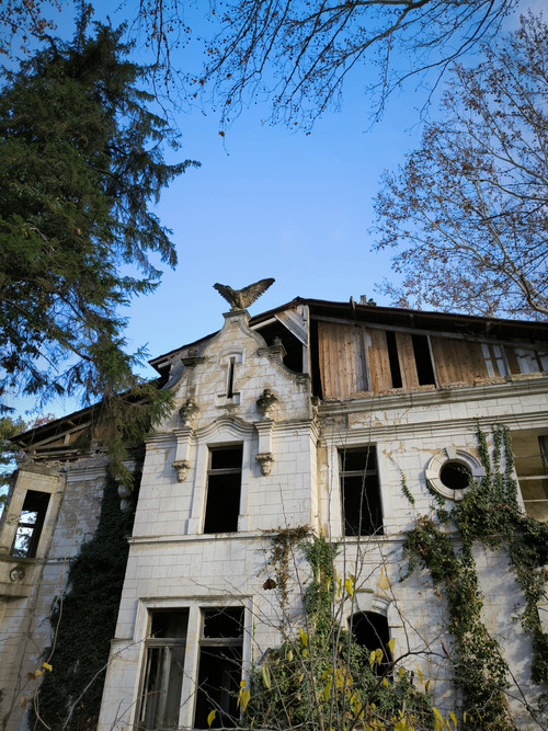 Посещение заброшенного Шпицерова Дворца (Spitzer castle)