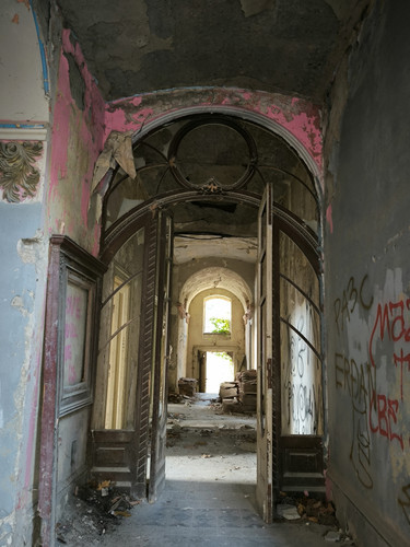 Посещение заброшенного Шпицерова Дворца (Spitzer castle)