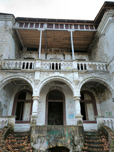 Посещение заброшенного Шпицерова Дворца (Spitzer castle)