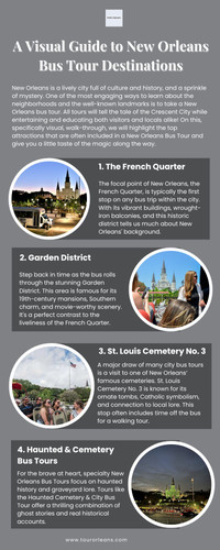 Discover spooky history with our top-rated New Orleans Bus Tour! Perfect for groups, experience haunted sites, eerie stories, and thrilling adventures. For more information, read our infographic and book your spot today at Tour Orleans! 
https://www.tourorleans.com/tour/haunted-cemetery-city-bus-tour/