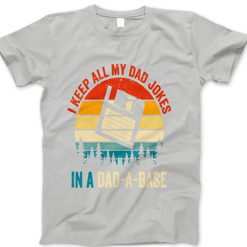 Photograph of four blank t-shirts greys beige and army green. Clipping path included. Ready for your.jpg