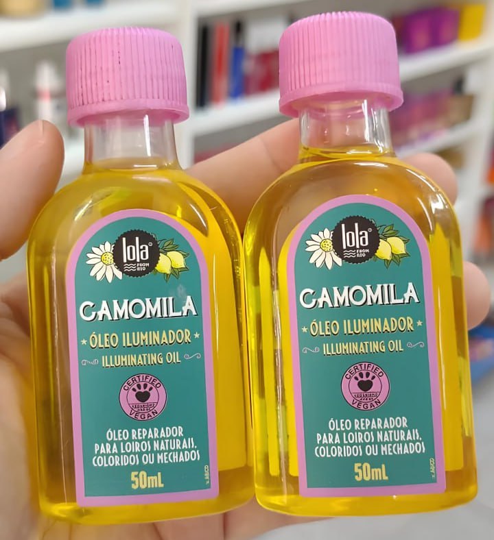 Lola Cosmetics Camomila Oleo Iluminador 50Ml