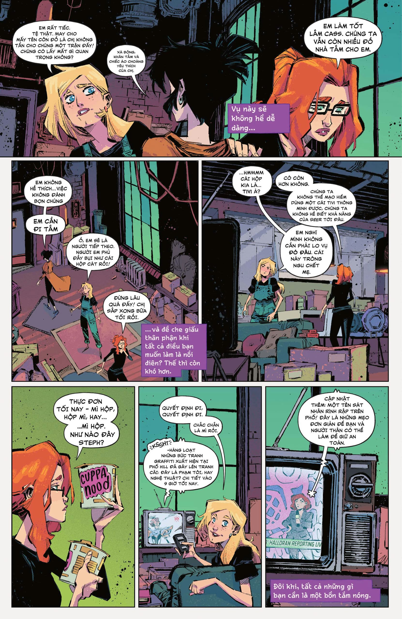 Đọc Đọc Batgirls (2021) Truyện Tranh Online 2025 - Batgir...