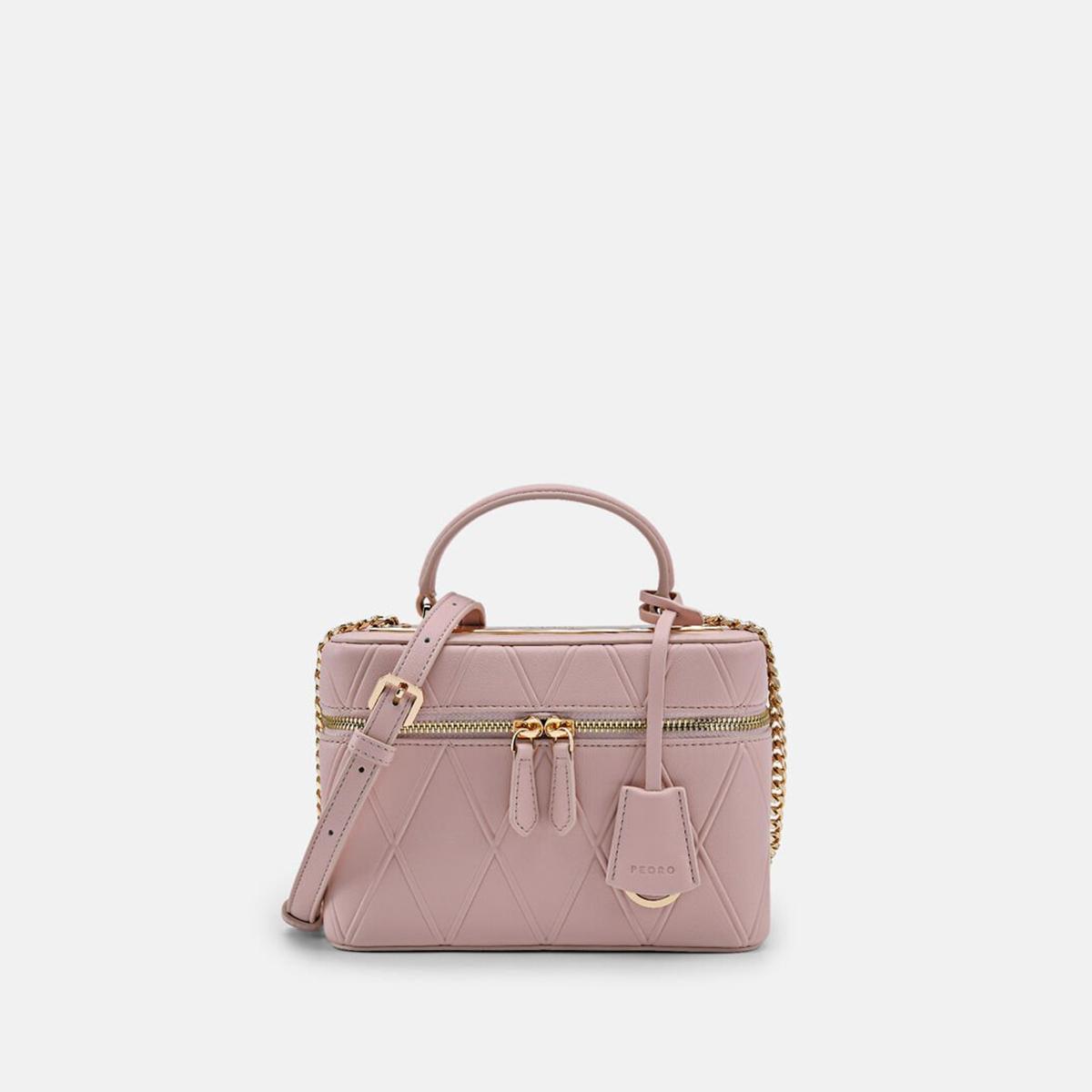 Túi đeo vai dạng hộp Ari Boxy - Màu hồng