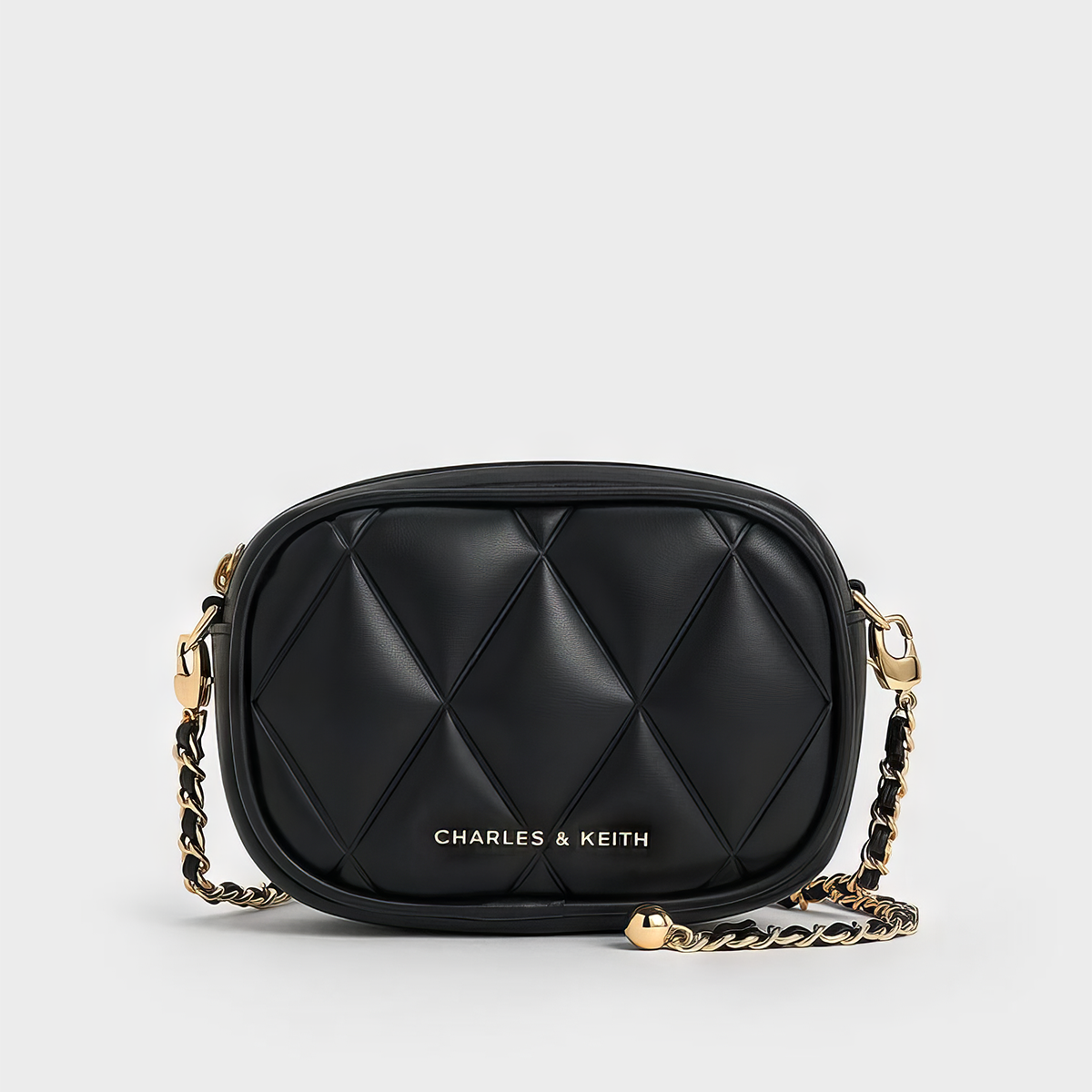 Túi mini chần bông Arwen - Đen