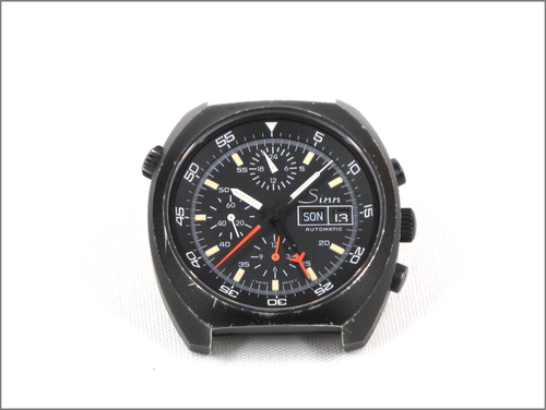 Armbanduhr Sinn 142 St 5 schwarz oben internet